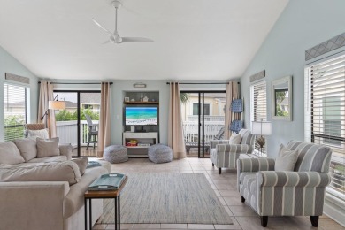 This beautifully updated freestanding three-bedroom beach villa on Sandpiper Cove Golf Course in Florida - for sale on GolfHomes.com, golf home, golf lot