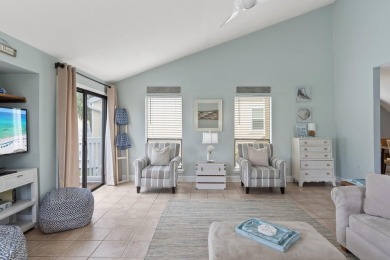 This beautifully updated freestanding three-bedroom beach villa on Sandpiper Cove Golf Course in Florida - for sale on GolfHomes.com, golf home, golf lot