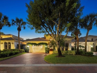 A refined sense of privacy and coastal elegance defines this on Pelican Marsh Golf Club in Florida - for sale on GolfHomes.com, golf home, golf lot
