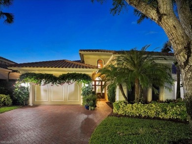 A refined sense of privacy and coastal elegance defines this on Pelican Marsh Golf Club in Florida - for sale on GolfHomes.com, golf home, golf lot