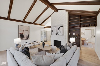 Wow! This one checks all the boxes. Mid century on 2 private on Hillcrest Country Club in Indiana - for sale on GolfHomes.com, golf home, golf lot