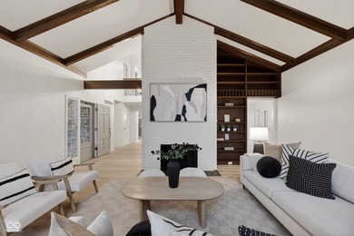 Wow! This one checks all the boxes. Mid century on 2 private on Hillcrest Country Club in Indiana - for sale on GolfHomes.com, golf home, golf lot