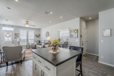 This furnished, modern 2022 Spyglass model offers the ideal open on Viewpoint Golf Resort in Arizona - for sale on GolfHomes.com, golf home, golf lot