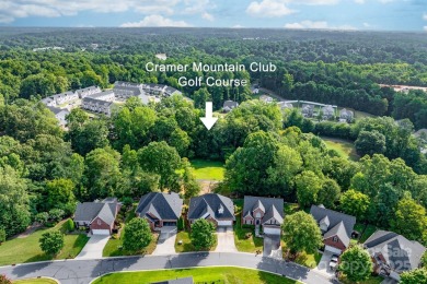 Full brick patio home with a golf course view located in the on Cramer Mountain Country Club in North Carolina - for sale on GolfHomes.com, golf home, golf lot