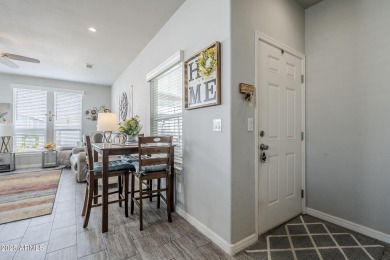 This furnished, modern 2022 Spyglass model offers the ideal open on Viewpoint Golf Resort in Arizona - for sale on GolfHomes.com, golf home, golf lot
