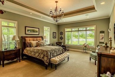 Welcome to your dream home located on the 16th hole of Coyote on Coyote Crossing Golf Course in Indiana - for sale on GolfHomes.com, golf home, golf lot
