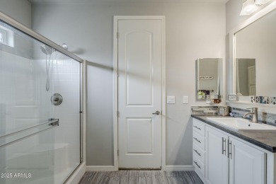 This furnished, modern 2022 Spyglass model offers the ideal open on Viewpoint Golf Resort in Arizona - for sale on GolfHomes.com, golf home, golf lot