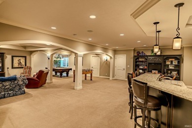 Welcome to your dream home located on the 16th hole of Coyote on Coyote Crossing Golf Course in Indiana - for sale on GolfHomes.com, golf home, golf lot