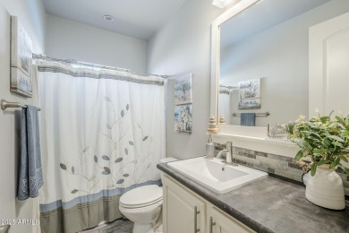 This furnished, modern 2022 Spyglass model offers the ideal open on Viewpoint Golf Resort in Arizona - for sale on GolfHomes.com, golf home, golf lot
