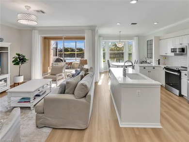 Enjoy serene lakefront living in this beautifully upgraded on Stoneybrook Golf Club in Florida - for sale on GolfHomes.com, golf home, golf lot