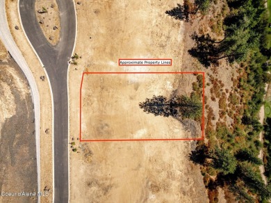 HOMESITE #60 AT CDA NATIONAL RESERVE. Perched on the bluff above on CDA National Golf Course in Idaho - for sale on GolfHomes.com, golf home, golf lot