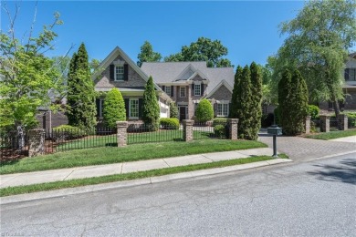 Grandover living is a lifestyle! This custom-built home on Grandover Resort in North Carolina - for sale on GolfHomes.com, golf home, golf lot