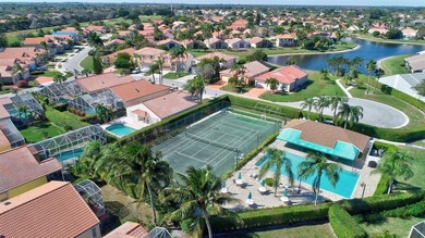 NICE VILLA OVER 1250 SF WITH A FABULOUS WATER VIEW. CATHEDRAL on Westchester Golf and Country Club in Florida - for sale on GolfHomes.com, golf home, golf lot