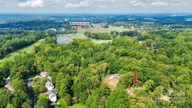 Beautiful cleared lot ready for a large basement home in a quiet on Mooresville Golf Course in North Carolina - for sale on GolfHomes.com, golf home, golf lot