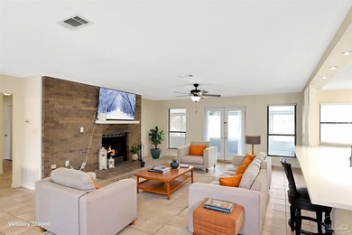 Located in the heart of Tiger Point, this 4-bedroom, 2-bath home on Tiger Point Golf and Country Club in Florida - for sale on GolfHomes.com, golf home, golf lot