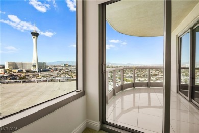 This turn-key, corner unit in the Turnberry Towers embodies Las on Las Vegas Country Club in Nevada - for sale on GolfHomes.com, golf home, golf lot