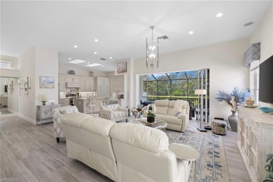 This beautifully renovated 3-bedroom, 3-bath single-family pool on Windstar on Naples Bay in Florida - for sale on GolfHomes.com, golf home, golf lot