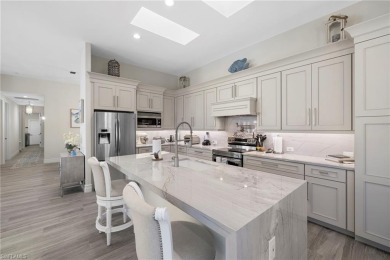 This beautifully renovated 3-bedroom, 3-bath single-family pool on Windstar on Naples Bay in Florida - for sale on GolfHomes.com, golf home, golf lot