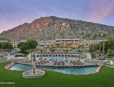 Perched at the base of Camelback Mountain, this rare corner on The Phoenician  in Arizona - for sale on GolfHomes.com, golf home, golf lot