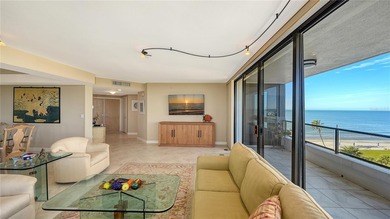 Perched on the fifth floor of Building 1 at The Sanctuary at on Links on Longboat Golf Club in Florida - for sale on GolfHomes.com, golf home, golf lot