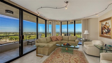 Perched on the fifth floor of Building 1 at The Sanctuary at on Links on Longboat Golf Club in Florida - for sale on GolfHomes.com, golf home, golf lot