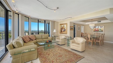 Perched on the fifth floor of Building 1 at The Sanctuary at on Links on Longboat Golf Club in Florida - for sale on GolfHomes.com, golf home, golf lot