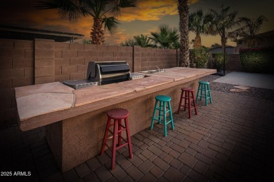 Tucked into one of Gilbert's most loved neighborhoods, this home on Seville Golf and Country Club in Arizona - for sale on GolfHomes.com, golf home, golf lot