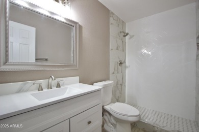 Beautiful Completely remodeled inside of this one level patio on Fountain of the Sun Country Club in Arizona - for sale on GolfHomes.com, golf home, golf lot