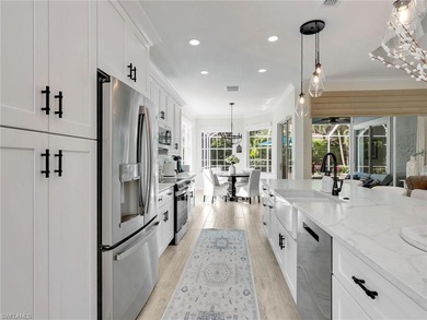 Your coastal-inspired retreat awaits tucked within Canterbury on Kensington Golf and Country Club in Florida - for sale on GolfHomes.com, golf home, golf lot