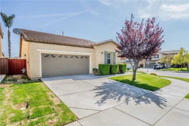 This cute single-story home in  the Tournament Hills community on Morongo Golf Club at Tukwet Canyon in California - for sale on GolfHomes.com, golf home, golf lot