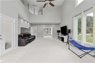 Stunning 5BR/4BA custom home with saltwater inground pool and on Greenbrier Country Club in Virginia - for sale on GolfHomes.com, golf home, golf lot