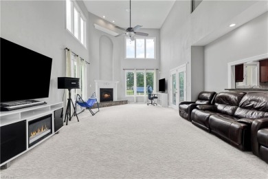 Stunning 5BR/4BA custom home with saltwater inground pool and on Greenbrier Country Club in Virginia - for sale on GolfHomes.com, golf home, golf lot