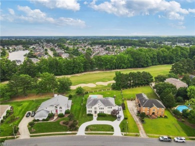 Stunning 5BR/4BA custom home with saltwater inground pool and on Greenbrier Country Club in Virginia - for sale on GolfHomes.com, golf home, golf lot