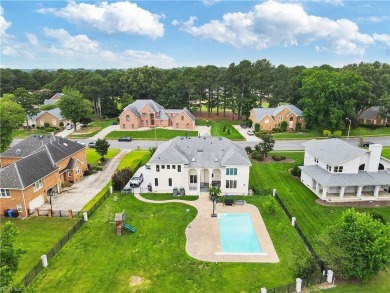 Stunning 5BR/4BA custom home with saltwater inground pool and on Greenbrier Country Club in Virginia - for sale on GolfHomes.com, golf home, golf lot
