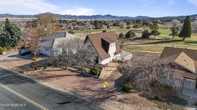 Perched directly on the fairway in Prescott Country Club, this on Prescott Golf and Country Club in Arizona - for sale on GolfHomes.com, golf home, golf lot