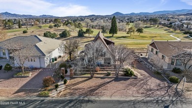 Perched directly on the fairway in Prescott Country Club, this on Prescott Golf and Country Club in Arizona - for sale on GolfHomes.com, golf home, golf lot