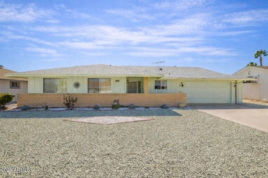 Embrace the Sun City lifestyle with a 3 bed, 2 bath home on Sun City Lakes West and East in Arizona - for sale on GolfHomes.com, golf home, golf lot