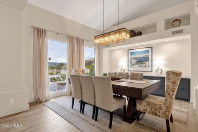 Golf course living with sweeping Four Peaks views, a fully on Rio Verde Country Club - Quail Run in Arizona - for sale on GolfHomes.com, golf home, golf lot