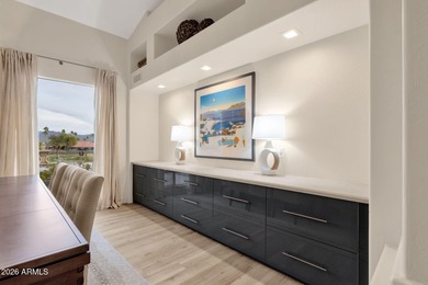 Golf course living with sweeping Four Peaks views, a fully on Rio Verde Country Club - Quail Run in Arizona - for sale on GolfHomes.com, golf home, golf lot