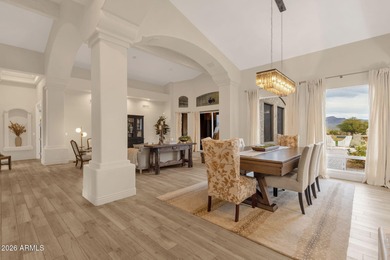 Golf course living with sweeping Four Peaks views, a fully on Rio Verde Country Club - Quail Run in Arizona - for sale on GolfHomes.com, golf home, golf lot