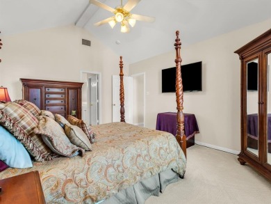 Welcome to this charming 4-bedroom, 2.5-bathroom home nestled on on Indian Creek Golf Club in Texas - for sale on GolfHomes.com, golf home, golf lot
