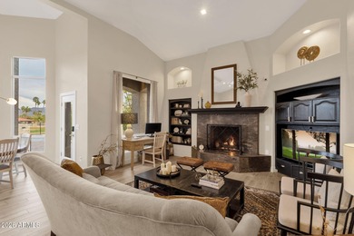 Golf course living with sweeping Four Peaks views, a fully on Rio Verde Country Club - Quail Run in Arizona - for sale on GolfHomes.com, golf home, golf lot