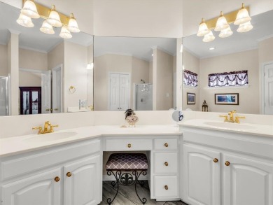 Welcome to this charming 4-bedroom, 2.5-bathroom home nestled on on Indian Creek Golf Club in Texas - for sale on GolfHomes.com, golf home, golf lot