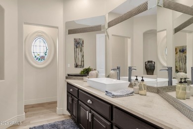 Golf course living with sweeping Four Peaks views, a fully on Rio Verde Country Club - Quail Run in Arizona - for sale on GolfHomes.com, golf home, golf lot