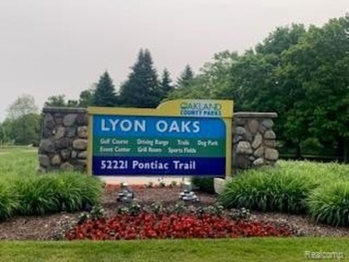 Charming ranch home on 2.58 acres in a peaceful country setting on Lyon Oaks Golf Course in Michigan - for sale on GolfHomes.com, golf home, golf lot