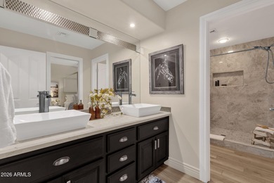 Golf course living with sweeping Four Peaks views, a fully on Rio Verde Country Club - Quail Run in Arizona - for sale on GolfHomes.com, golf home, golf lot