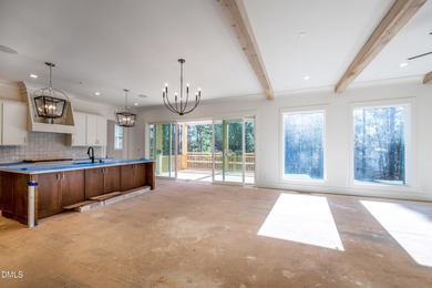 Stunning New Basement Home in Chapel Ridge. Welcome to luxury on Chapel Ridge Golf Club in North Carolina - for sale on GolfHomes.com, golf home, golf lot