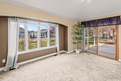 Sprawling brick ranch in the highly coveted Hawkstone on Eaton Country Club in Colorado - for sale on GolfHomes.com, golf home, golf lot