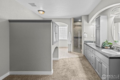 Sprawling brick ranch in the highly coveted Hawkstone on Eaton Country Club in Colorado - for sale on GolfHomes.com, golf home, golf lot