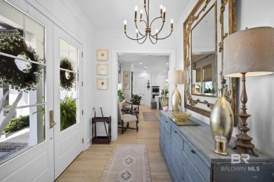This gold fortified white painted concrete board home in the on Lakewood Golf Club in Alabama - for sale on GolfHomes.com, golf home, golf lot